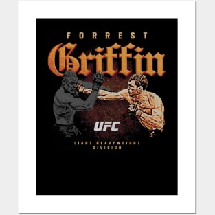 Forrest Griffin Retro Bitmap Posters and Art